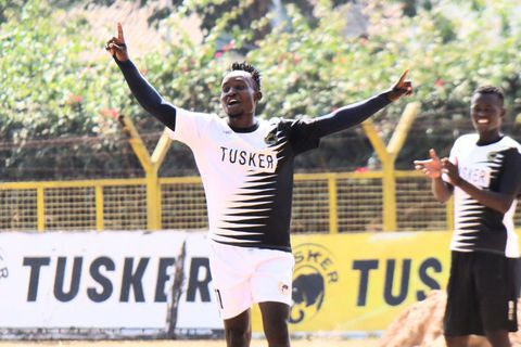 Emotional dedication: Lawrence Luvanda remembers late mom with goal in Tusker FC win