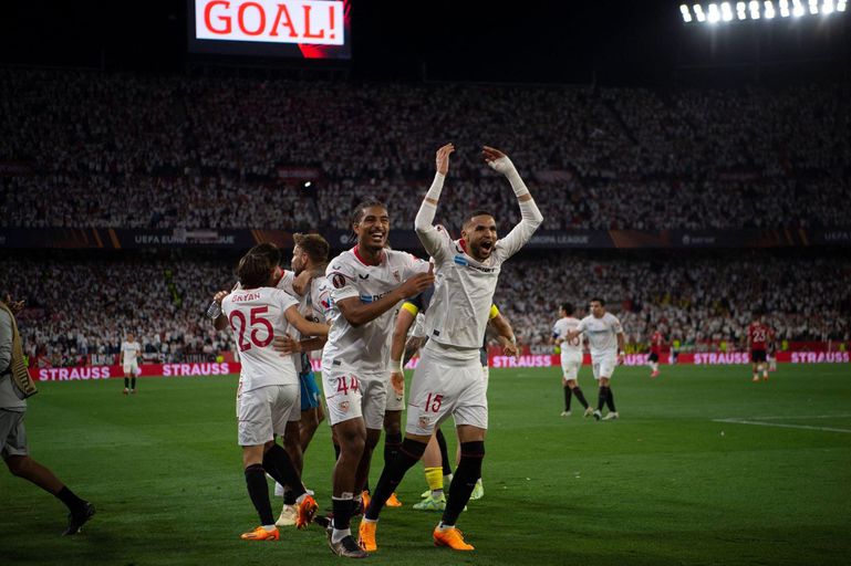 Sevilla have knocked out Manchester United from the Europa League