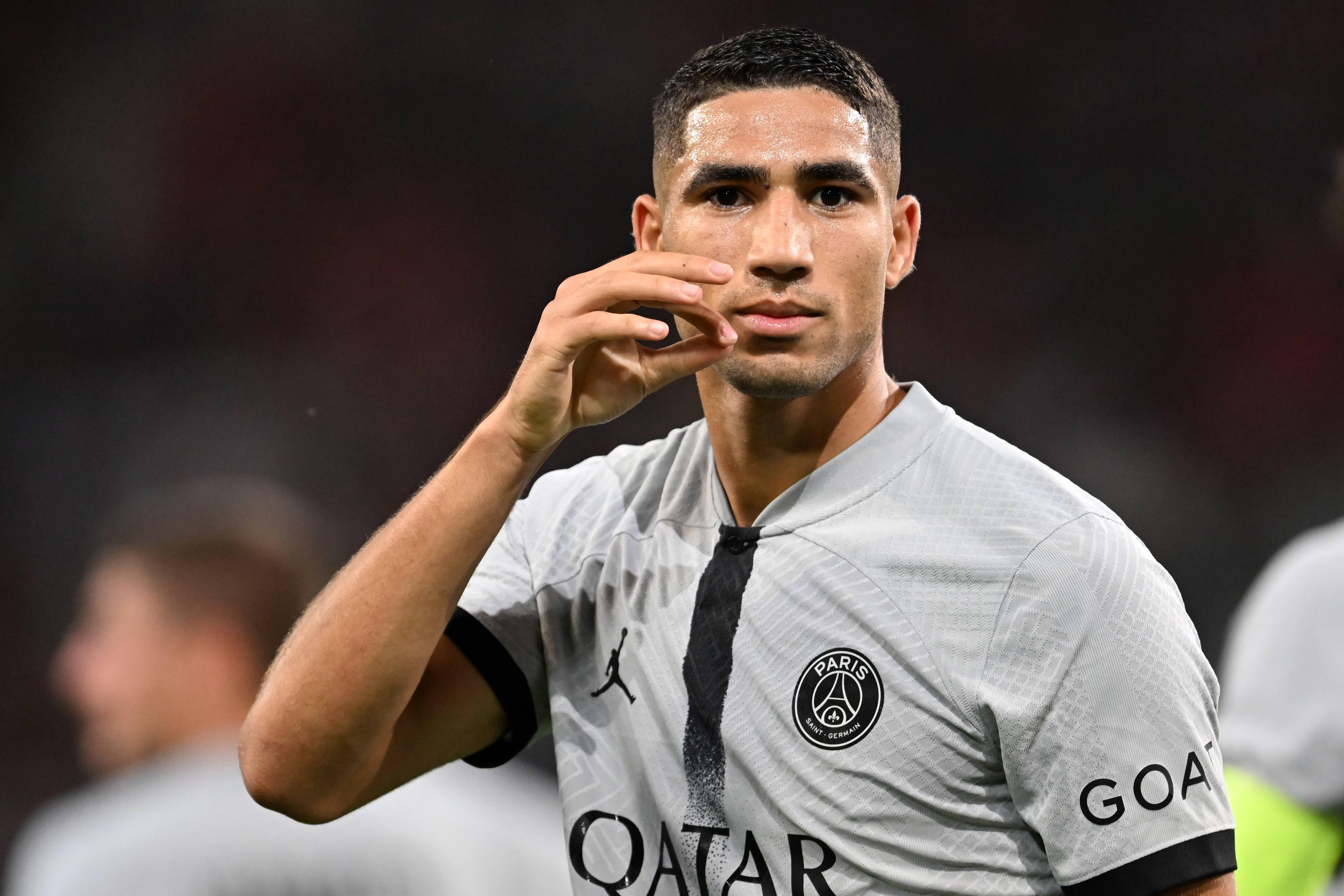 Achraf Hakimi Spotted With New Woman Following Rumoured Divorce Saga 