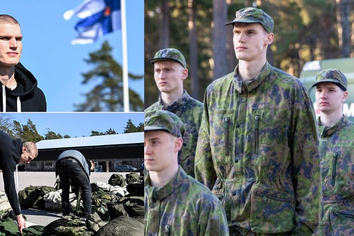 Lauri Markkanen revealed that military duty is required in Finland before the age of 30.