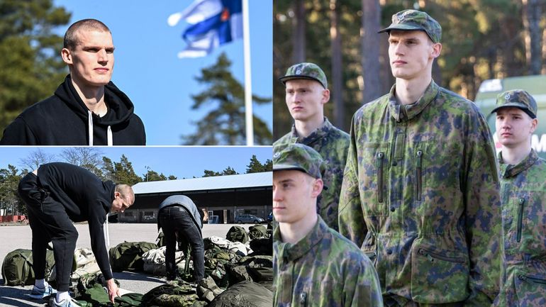 Lauri Markkanen revealed that military duty is required in Finland before the age of 30.