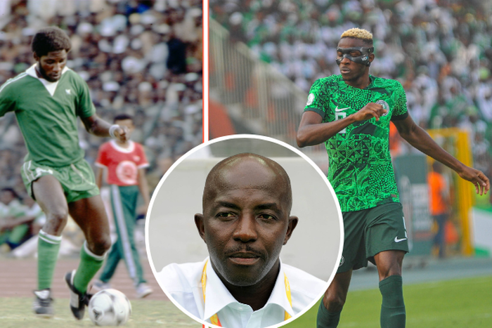Siasia plays 'Start, bench, drop' involving Osimhen and Segun Odegbami || Image credit: Imago