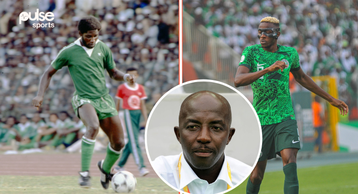 Siasia ranks Osimhen over Segun Odegbami as he plays 'Start, bench, sell'