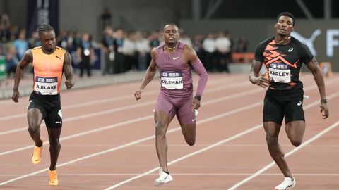 Christian Coleman shuts down Fred Kerley and Ackeem Blake to claim 100m victory in Xiamen
