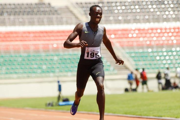 Zablon Ekwam sets 400m Kenyan meet record at Kip Keino classic to qualify for Olympic games
