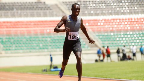 Zablon Ekwam sets 400m Kenyan meet record at Kip Keino classic to qualify for Olympic games