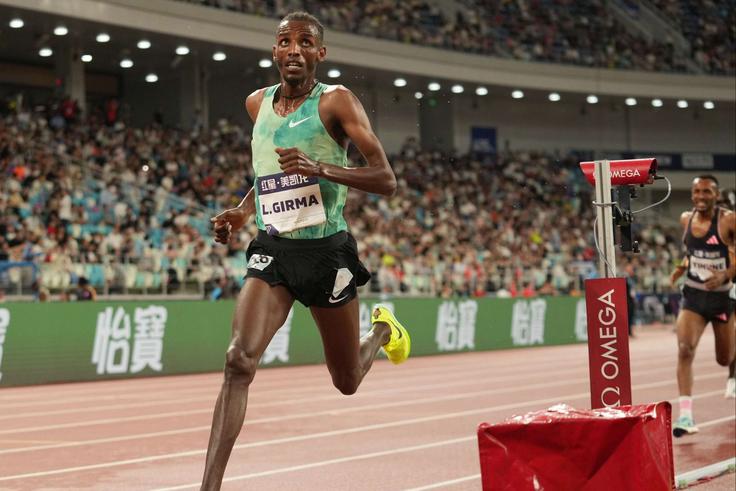 Ethiopia’s Lamecha Girma breaks new ground with 5000m victory over seasoned Kenyan runners