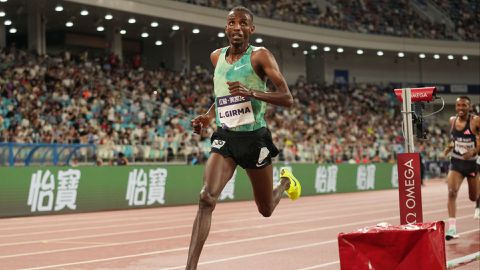 Ethiopia’s Lamecha Girma breaks new ground with 5000m victory over seasoned Kenyan runners