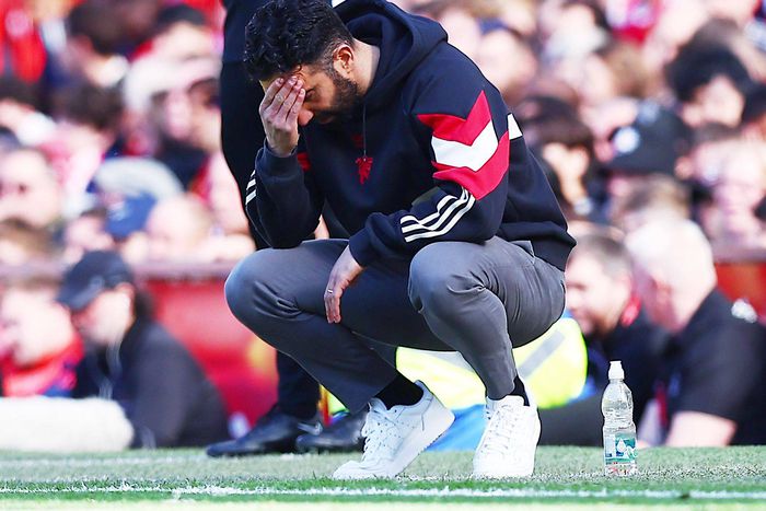 Manchester United coach Ruben Amorim.