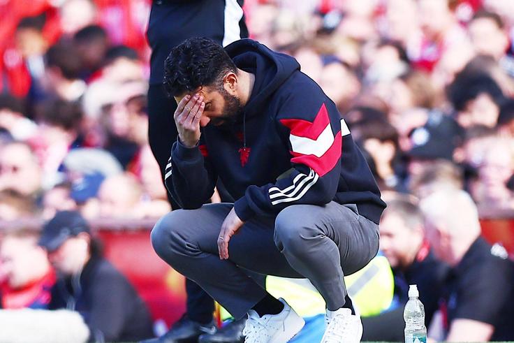 Manchester United coach Ruben Amorim.