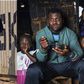Francis Ngannou shows off Easter food in Cameroon