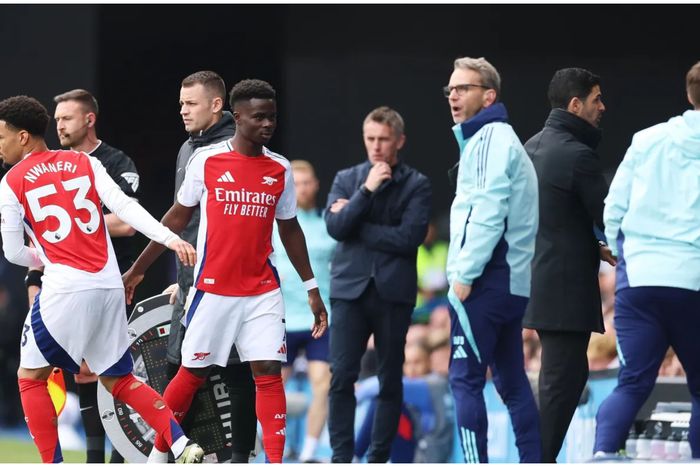 Bukayo Saka was outshine by his Arsenal teammates against Ipswich Town.