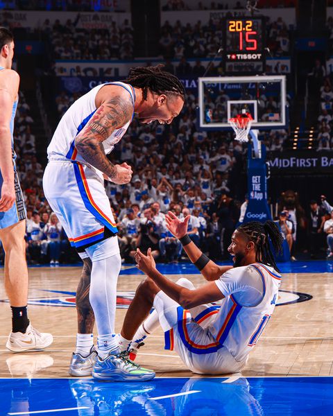 In Game 1 of the NBA Playoffs, the Thunder defeated the Grizzlies by 50 points while the Celtics held off the Magic.