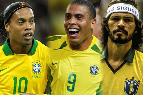 Ranking The Top Best Brazilian Soccer Players of All Time