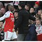 Vieira unhappy with Arteta’s decision to substitute Eze