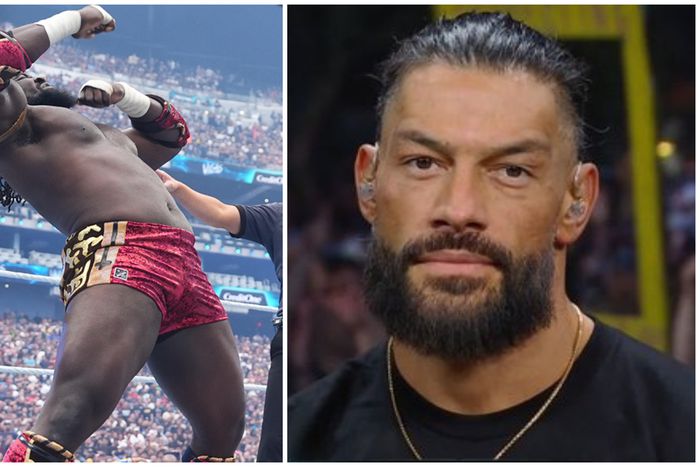 Oba Femi defeats Brock Lesnar at WrestleMania 42 retirement match