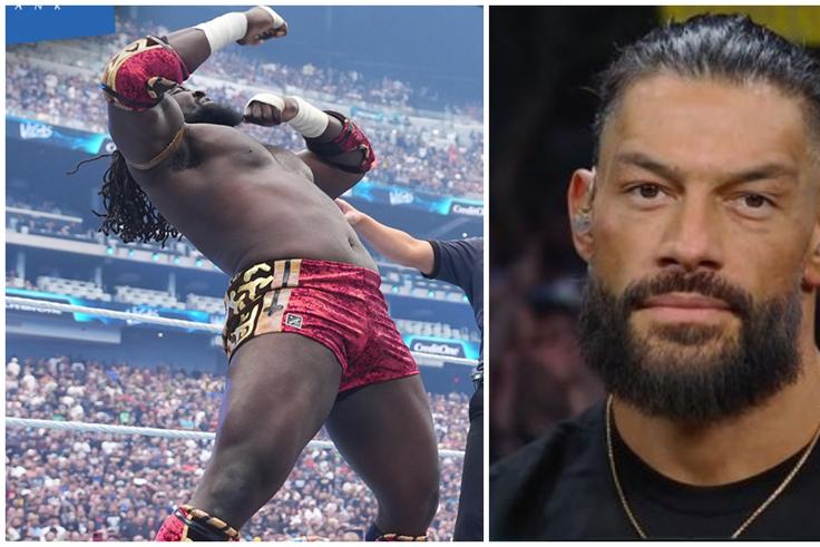 Oba Femi defeats Brock Lesnar at WrestleMania 42 retirement match