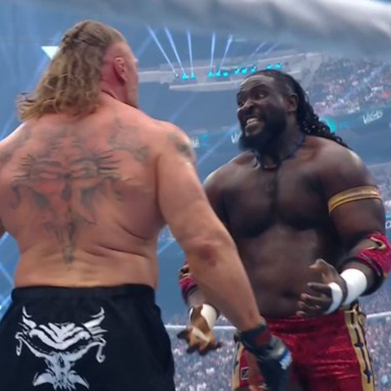 Oba Femi defeats Brock Lesnar at WrestleMania 42 retirement match