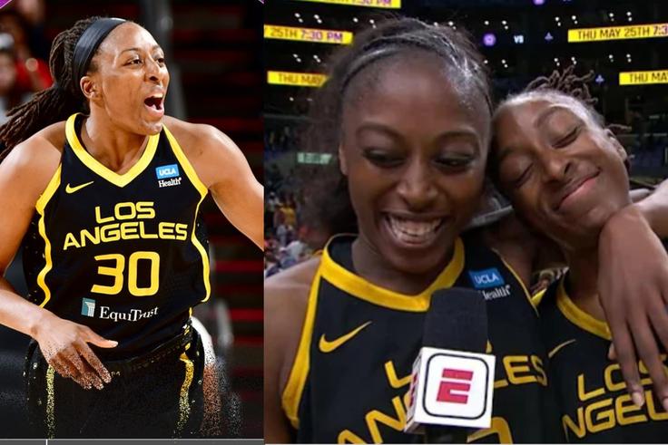 The Ogwumike sisters return to action when the LA Sparks travel to take on the Las Vegas Aces