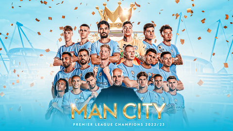 Man City are Premeir League champions