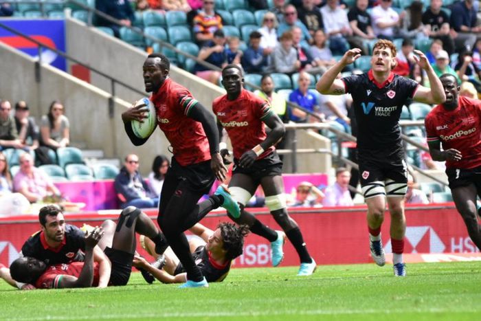 Kenya Sevens at the London Sevens leg.