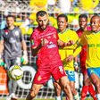 Mamelodi Sundowns vs Wydad Casablanca in CAF CL action.