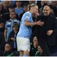 Erling Haaland and Pep Guardiola |Pulsesports.ng