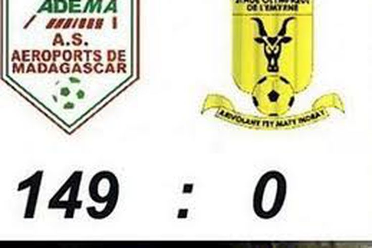 The heaviest defeat ever recorded in football history