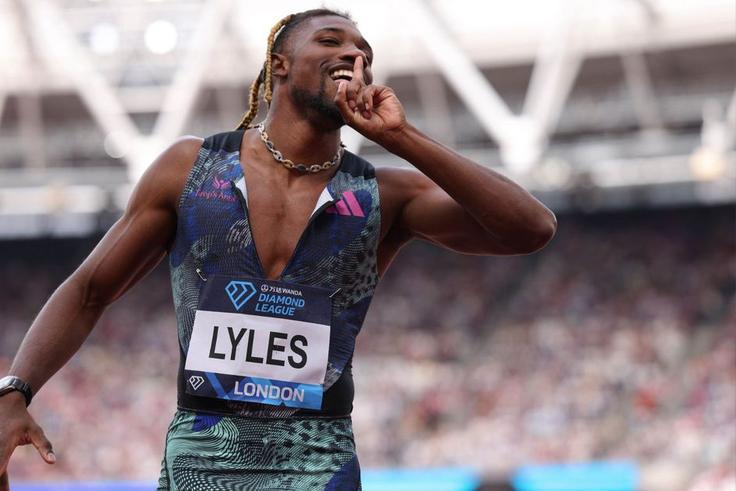 Noah Lyles shares four of his favourite photos from the Atlanta City Games