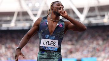 Noah Lyles shares four of his favourite photos from the Atlanta City Games