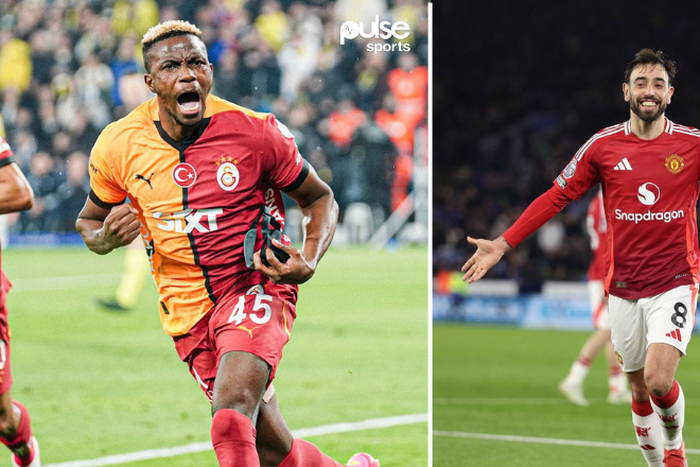 Victor Osimhen and Bruno Fernandes link up | Imago