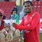 Harambee Stars Striker Awarded Fish and Bread Following Man of the Match Display in Norway