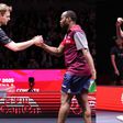 In the 2025 ITTF World Championship in Doha, Nigeria's Aruna Quadri Triumphs Over Benedikt Duda.