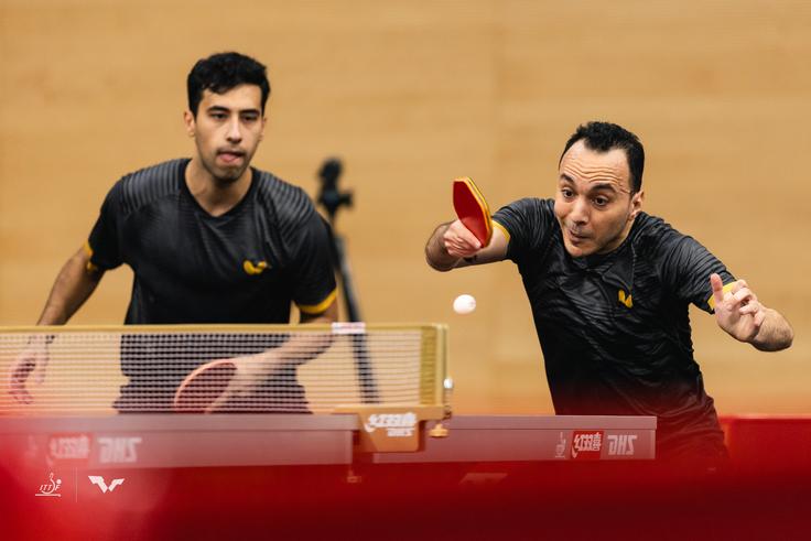 Egyptian pair sets African Record in Men’s Doubles at ITTF World Championships in Doha.