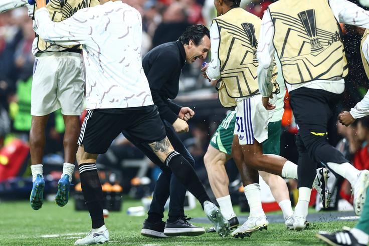 Aston Villa vs Freiburg: Emery equals Mourinho as Villains claim first title in 30 years
