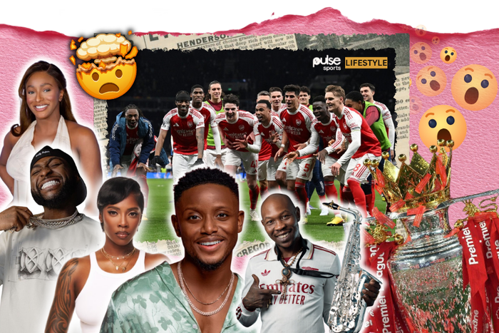 The 22-Year Wait is Over! Inside the CHAOTIC reactions of Davido, Chiké, and 8 Nigerian celebs to Arsenal's title win