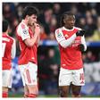 Arsenal players gather at Emirates at 5 a.m