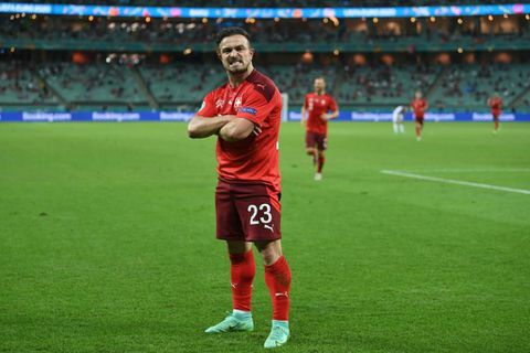 Switzerland's Shaqiri 'proud' despite last 16 waiting game