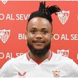 Super Eagles winger and Sevilla's new wizard, Chidera Ejuke.