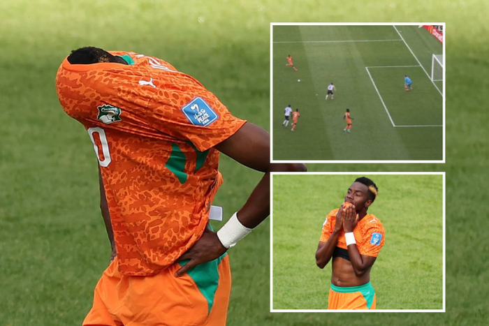 'We’ll never forgive you’ — Simon Adingra sparks angry reactions over blatant miss as Ivory Coast collapse against Germany