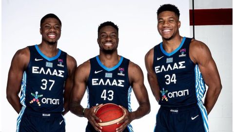 Giannis Antetokounmpo: Nigerian Freak  and brothers set to represent Greece at World Cup