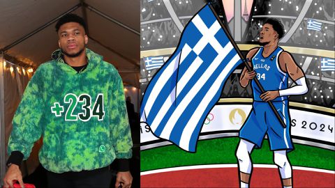 Giannis Antetokounmpo: Nigerian Freak named Greece flagbearer for 2024 Olympics