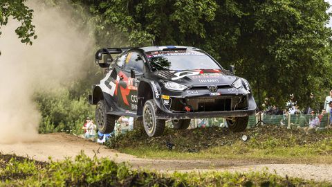 Kalle Rovanpera dominates as Sebastien Ogier survives late scare in Rally Latvia