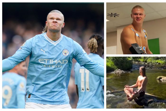 Haaland’s dad puts Erling through new training routine