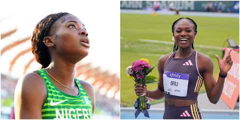 Favour Ofili scoops sprint double wins in spectacular build-up for Paris 2024 Olympics