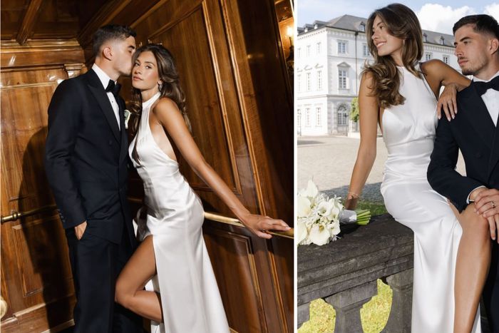 Kai Havertz and Sophia Weber finally tie the knot