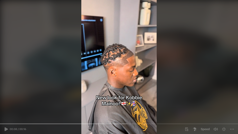 Kobbie Mainoo shows off fresh cut as he gears up for Man United return after Euro 2024 exploits