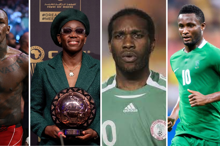 Oshoala, Israel Adesanya makes ESPN's best 25 African athletes - Okocha, Mikel snubbed