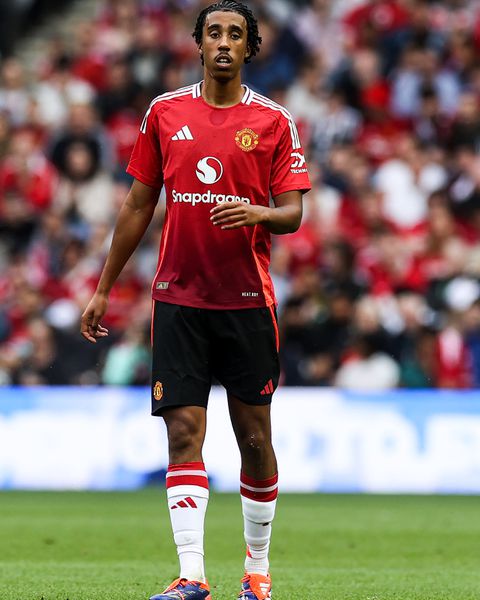 Manchester United wonderkid Leny Yoro.