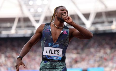 Noah Lyles delivers again, storms to London Diamond League victory in a new Personal Best and Meeting Record of 9.81s